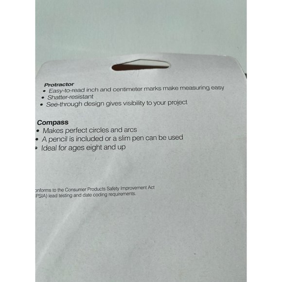 Frikars Protractor And Compass Set New - Picture 5 of 5